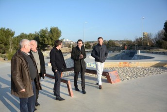 visite du skate park d avignon - Julien Sanchez - Maire de Beaucaire (4)