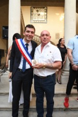 Remise des médailles de la ville 14 juillet 2018 fête nationale beaucaire julien sanchez (23)