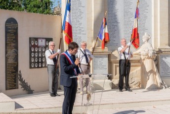 Ceremonie commemorative de la liberation de Beaucaire 2019 - Julien Sanchez (3)