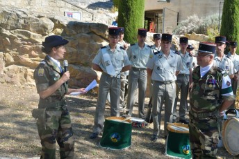 BEAUCAIRE Ceremonie de passation de commandement du 503e regiment du train (11)