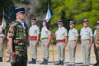 BEAUCAIRE Ceremonie de passation de commandement du 503e regiment du train (5)