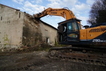 Beaucaire demolitions Sud Canal (1)