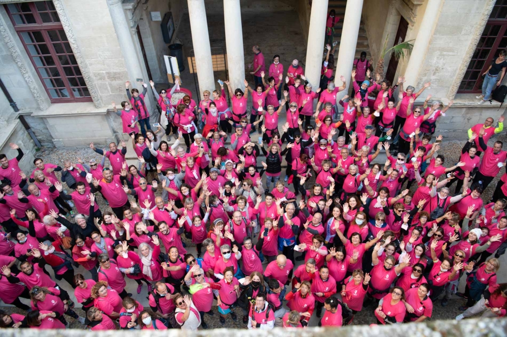 Beaucaire : Une vague rose au profit de la lutte contre le cancer du sein