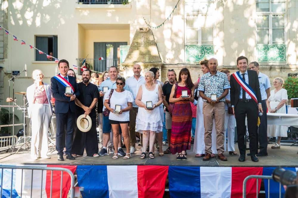 14 juillet à Beaucaire : La France célébrée et des personnalités locales décorées