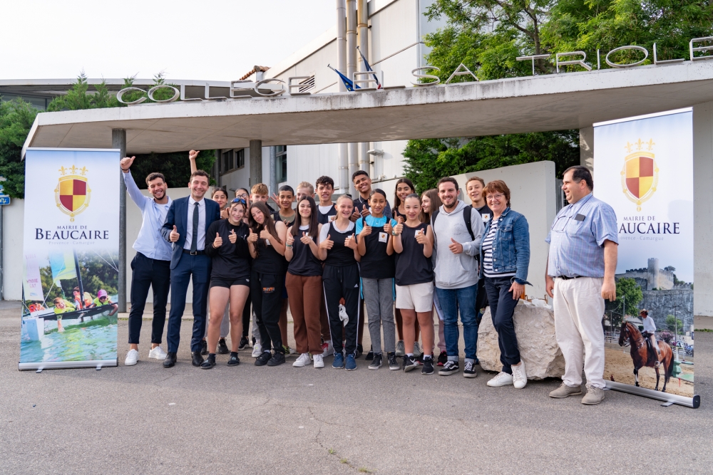 Elsa Triolet : les élèves de l’association sportive partent à la conquête du titre en championnat de France d’aviron !