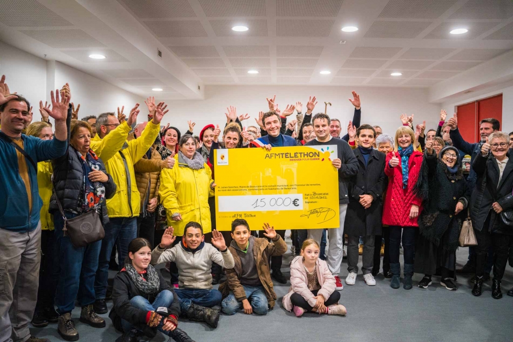 Beaucaire : 15 000€ récoltés malgré la météo pour le Téléthon ! 🤩💛