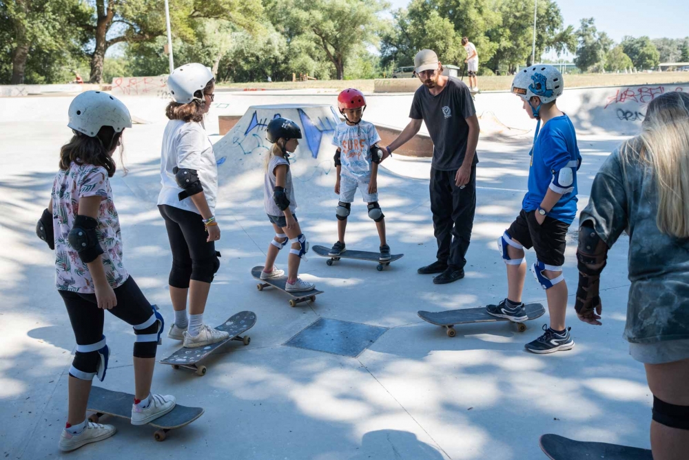 Beaucaire : Les enfants initiés au skateboard 🛹