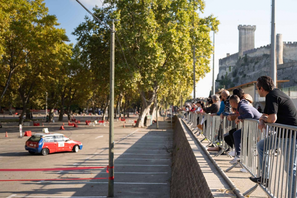 4ème Slalom de Beaucaire : Les voitures dans les starting-block.