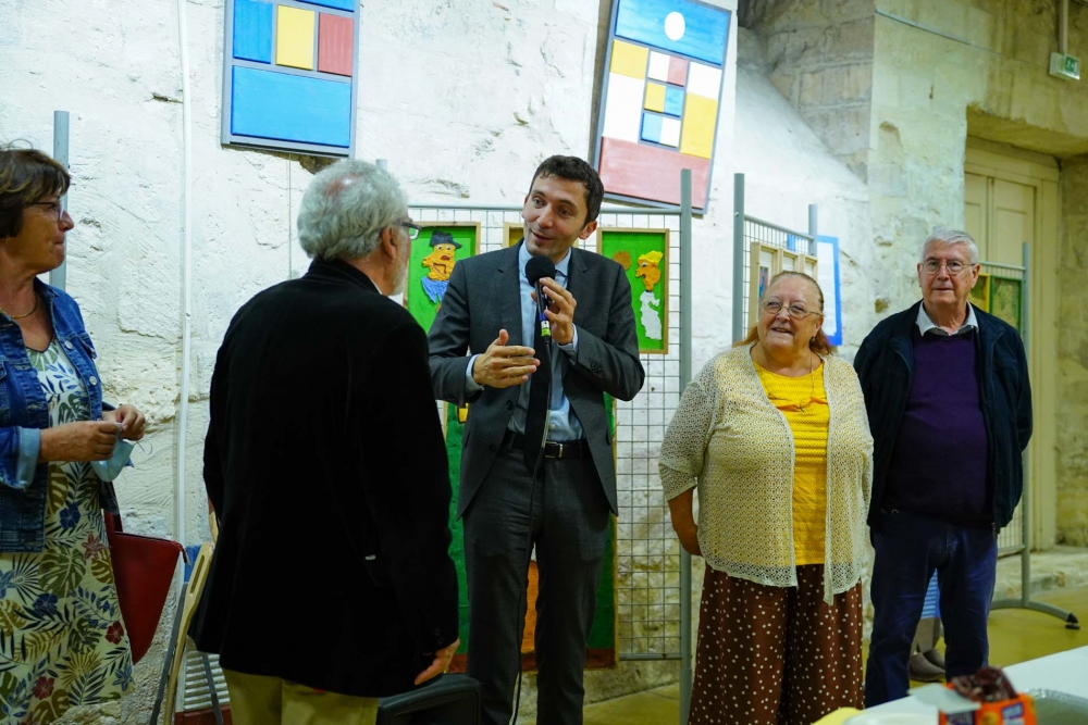 Hubert Passe expose ses œuvres à Beaucaire