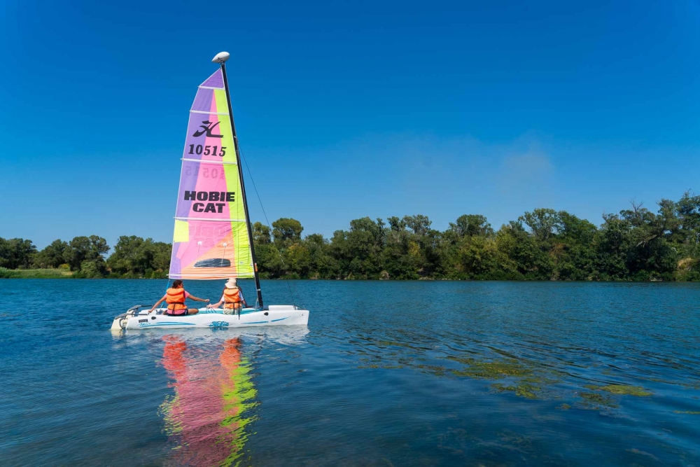 Promenade en voile à Beaucaire ⛵🚣‍♂️