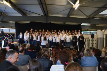 Le collège Eugène Vigne en chansons