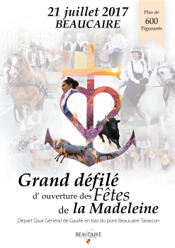 Grand défilé d’ouverture des Fêtes de la Madeleine
