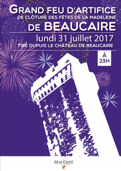 Grand feu d’artifice de clôture des Fêtes de la Madeleine