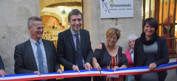 Beaucoup de monde pour l’inauguration du nouveau local de Grossomodo !