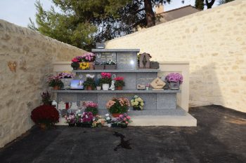 Un nouveau columbarium réalisé par les agents de la ville