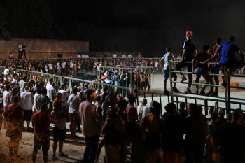 L’encierro de nuit au boulodrome Hilarion Arnaud toujours prisé