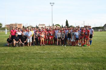 Rugby : Nîmes l’emporte face à La Seyne lors d’un match amical dédié aux victimes du car du Beaucaire Rugby Club