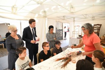 Des écoliers de Beaucaire au Salon des Métiers d’Art