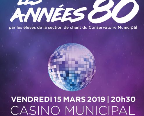 Affiche les années 80