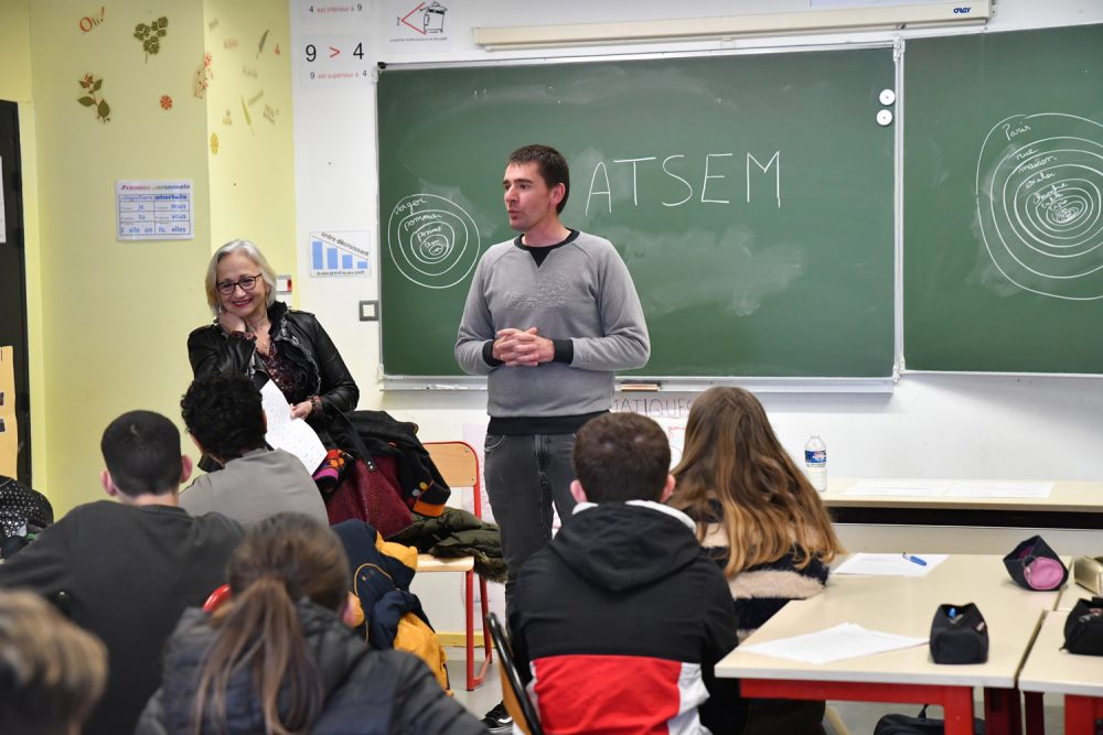 Un beau forum des métiers au collège Elsa Triolet