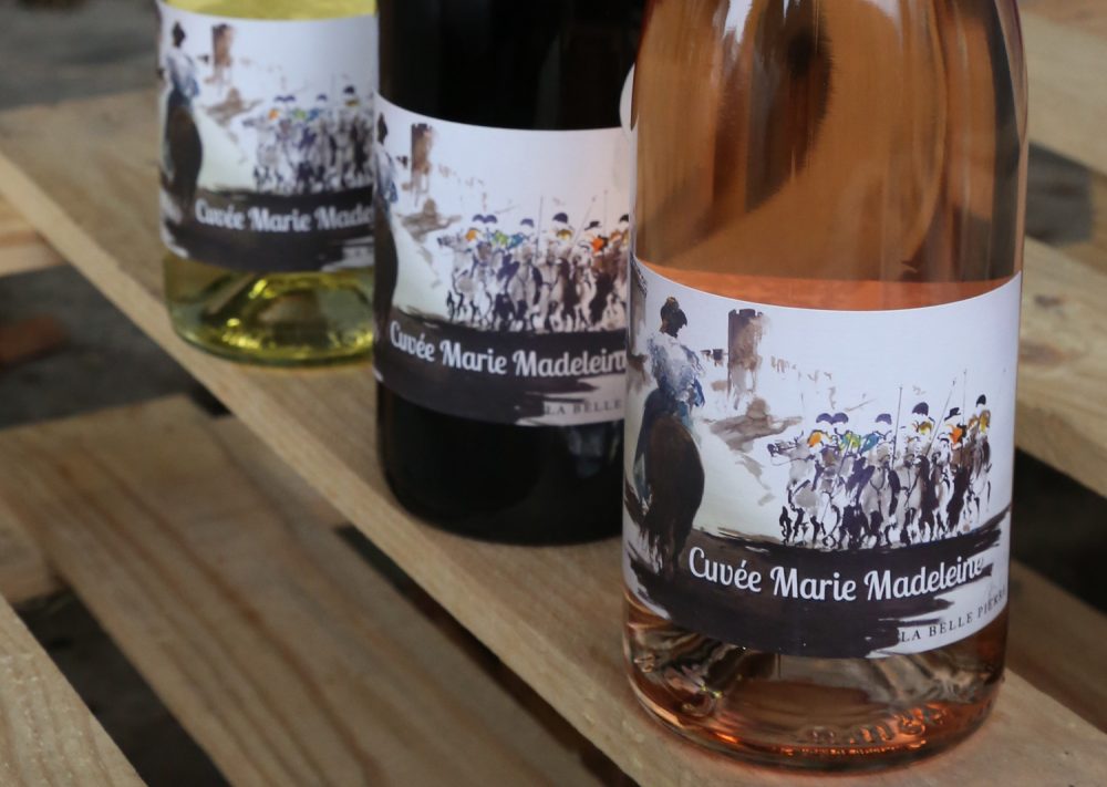 La 3ème cuvée Sainte Marie-Madeleine mise en bouteille