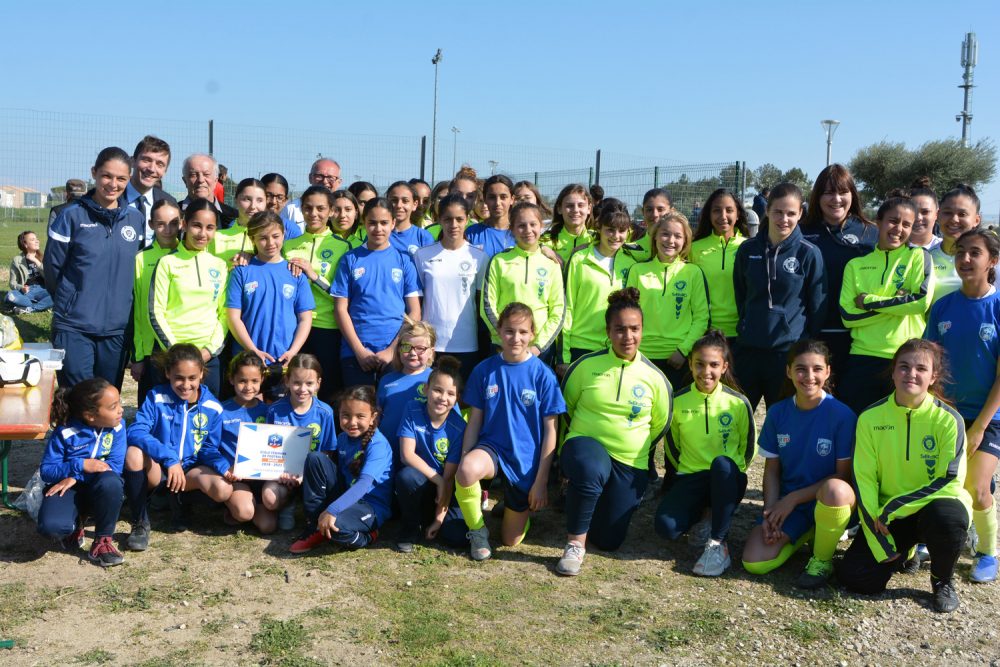 La section féminine du Stade Beaucairois 30 labellisée