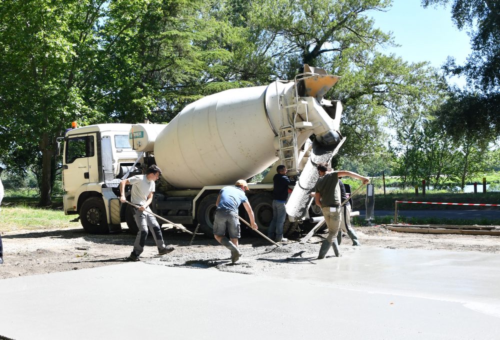 Nouvelle aire de jeux du champ de foire : les travaux ont commencé !