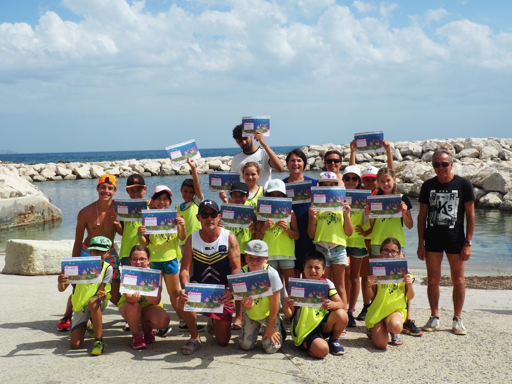 Les enfants du centre aéré primaire à la découverte des fonds marins !