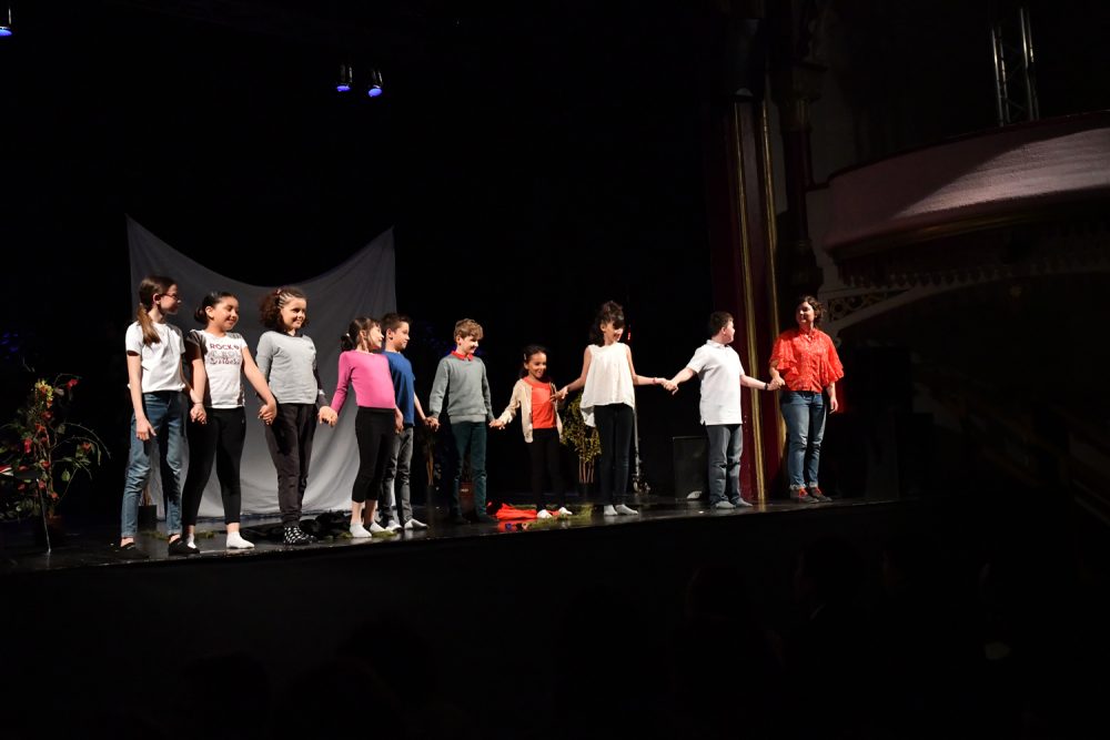 Les classes de théâtre du conservatoire enchantent le public