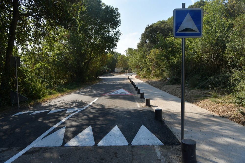 Un cheminement piétonnier sécurisé créé aux abords de Saint Félix d’Alzon