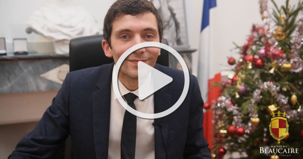Le Maire de Beaucaire présente ses voeux pour 2020