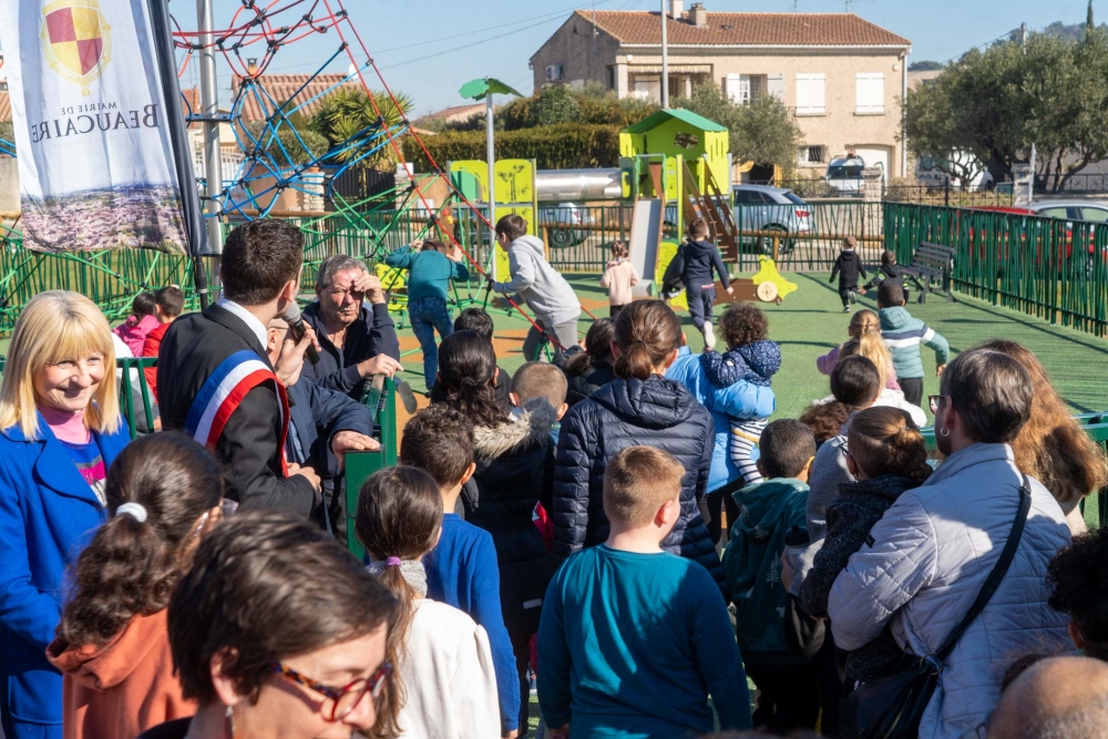 Quartier de la Moulinelle à Beaucaire : la requalification de la place du 8 Mai 1945 inaugurée !