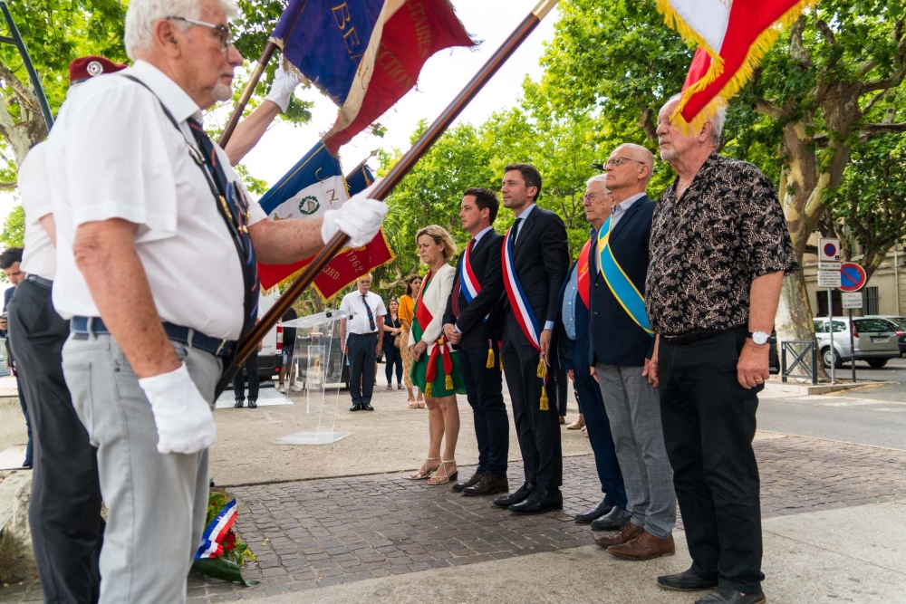 Beaucaire a commémoré l’appel du 18 Juin