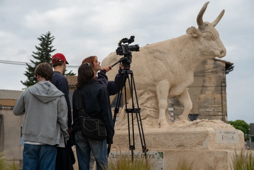 Des étudiants de l’ESEC à Beaucaire pour filmer les légendes de Camargue