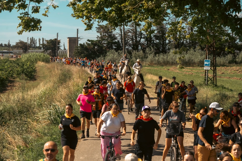 Abrivado longue de la Plaine : une matinée sportive à travers la plaine agricole de Beaucaire !