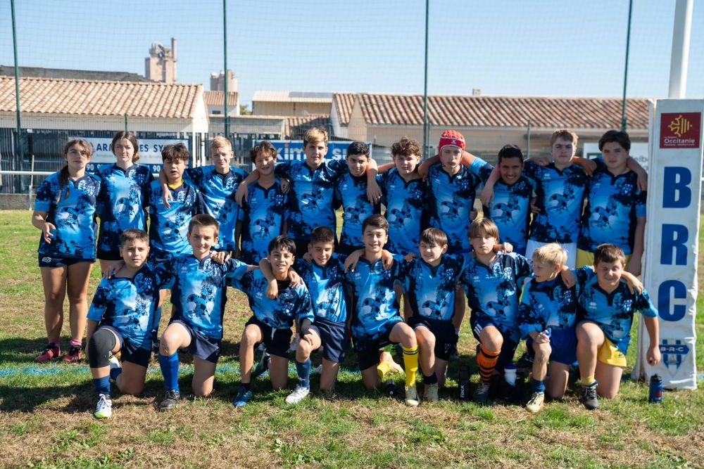 Plateau M14 : une belle journée de rugby à Beaucaire 🏉
