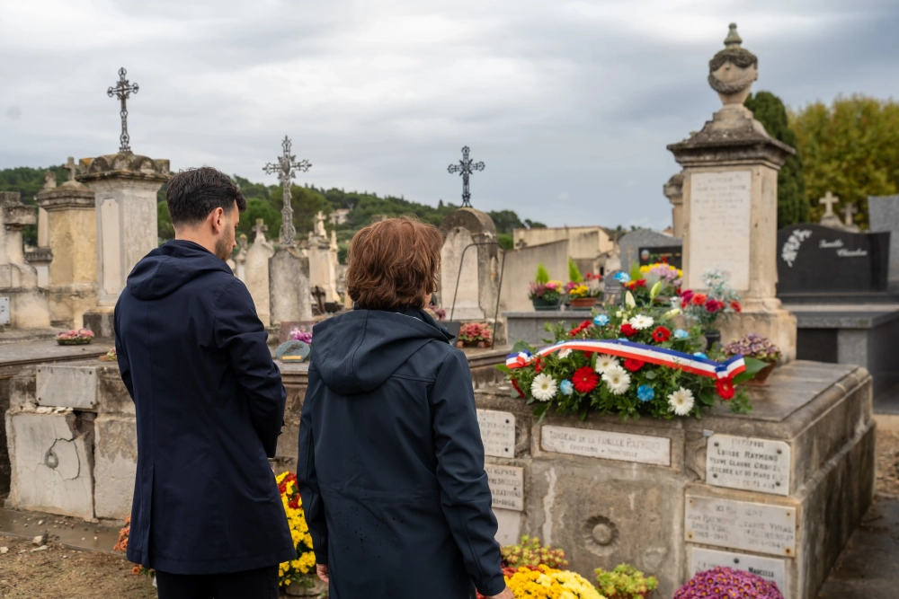 Hommage à Eugène Vigne et Henri Soulier à Beaucaire