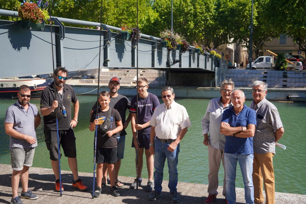 Convivialité de rigueur aux initiations de pêche !