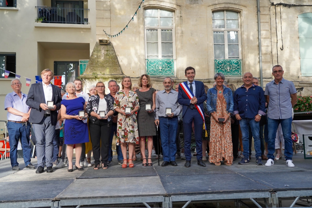 14 juillet à Beaucaire : La France célébrée et des personnalités décorées
