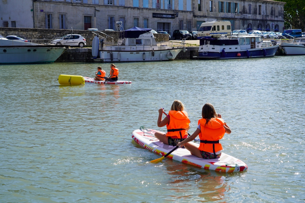 Du paddle… sur le canal de Beaucaire !