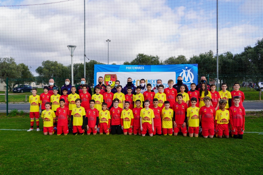 120 jeunes footballeurs Beaucairois entraînés par l’OM