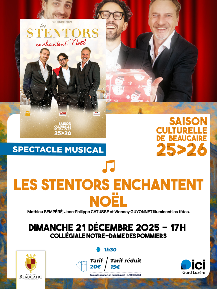 LES STENTORS ENCHANTENT NOËL