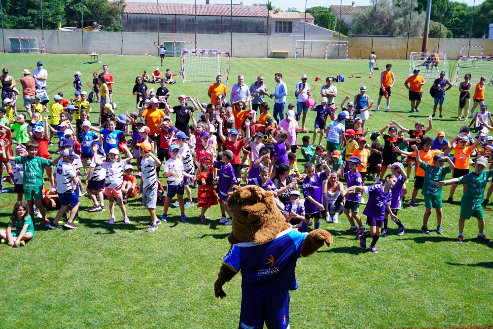 Grand succès pour la fête du handball gardois !