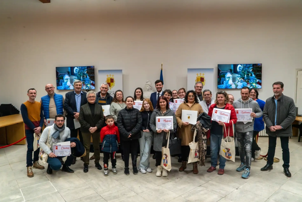 Beaucaire : Les participants du concours de décoration de Noël récompensés !