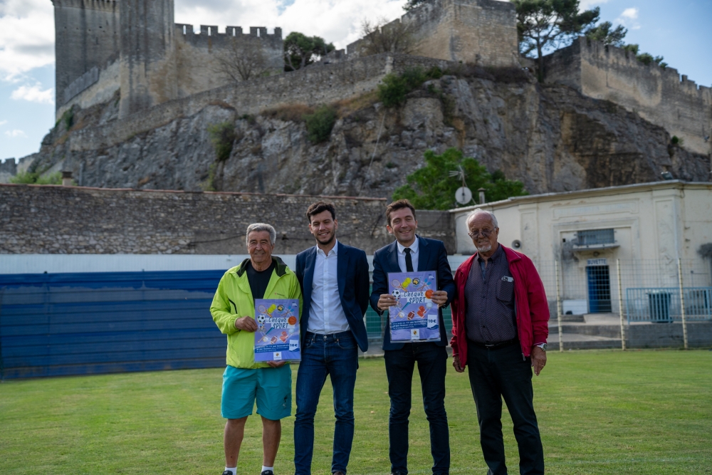 Beaucaire / Chèque sport : Une aide de 10€ par Beaucairois et par licence renouvelée pour encourager la pratique sportive !