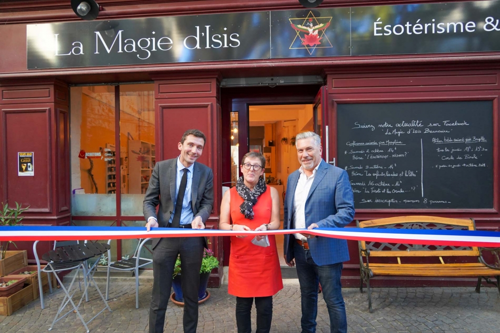 La boutique « La magie d’Isis » inaugurée