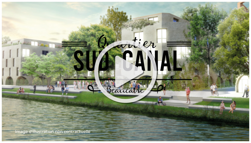 Le Maire de Beaucaire obtient plus de 1,4 million d’euros pour le grand projet de quartier Sud Canal