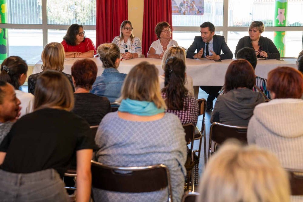 Beaucaire : Agents d’entretien des bâtiments, de la restauration et du périscolaire réunis avant la rentrée