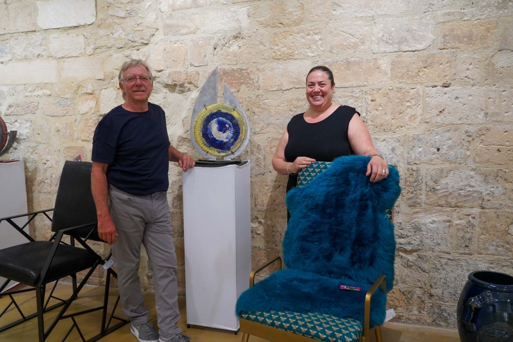 Beaucaire : Magali Pruvost et Bruno Cadet exposent leur Savoir « Fer »